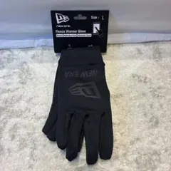 NEW ERA ニューエラ手袋黒色 Lサイズ(e3)