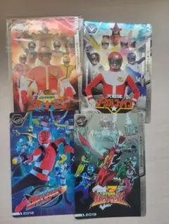 イタジャガ　スーパー戦隊　4枚セット