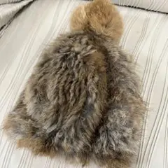 ブラウンファー帽子