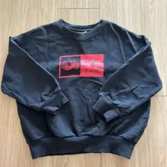 マーキーズ FRUIT OF THE LOOM スウェット 黒 120