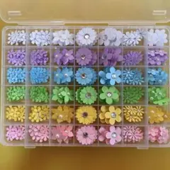クラフトパンチケース詰め合わせパステルカラー⟡.·*.お花⟡.·*.