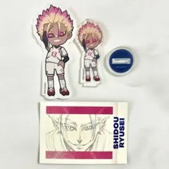 士道龍聖 カード、ステッカー、アクスタ3点セット ブルーロック