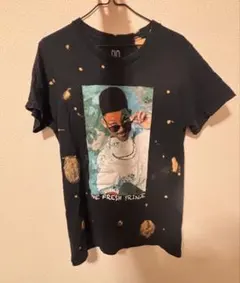 プリントTシャツ ブラック　古着