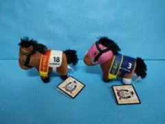 ジャングルポケット　ダンツフレーム　サラブレッドコレクション　競馬　ぬいぐるみ