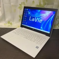 NEC Lavie✨SSD500GB☆メモリ8G☆Core i3☆綺麗なホワイト