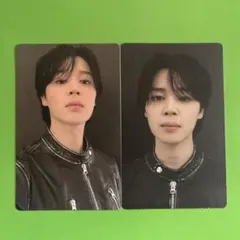 BTS ジミンJIMIN アルバムFACE フォトカード 2枚セット　トレカ