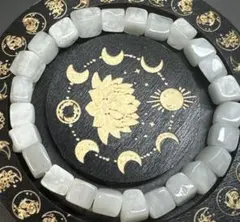 【#618】 天然石 ブレスレット アクアマリン ワンコイン 激安価格 感謝