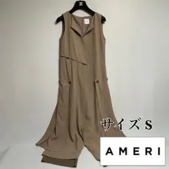 AMERI アメリ ワンピース風 オールインワン サロペット S