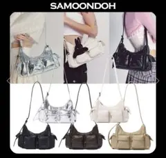 【韓国ブランド　SAMO ONDOH】アイボリーショルダーバッグのサムネイル