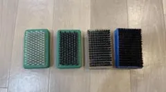 ガリウムボアブラシ、ナイロンブラシ、メーカー不明馬毛ブラシ2個