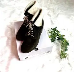 ホーキンス スエード 編み上げショートブーツ 39 Hawkins