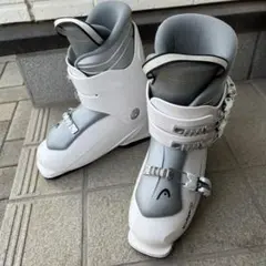 HEAD 子ども用スキー ブーツ ホワイト/グレー