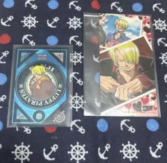 当時物　ONE PIECE サンジ非売品ステッカー2枚
