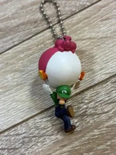 ニュースーパーマリオブラザーズU マスコットキーチェーン ルイージ