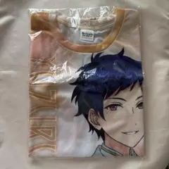 伏見弓弦 デザイン Tシャツ あんスタ10周年　展示会 伏見弓弦 #グッズ 10周年展示会「Bright me up!!」 デザインTシャツ
