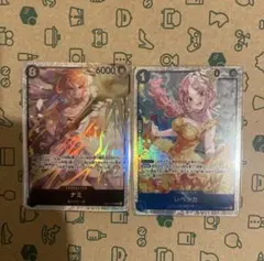 ワンピースカード 神の島の冒険 SR 2枚セット ナミ レベッカ OP-15