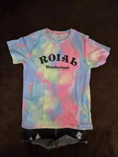 ダイダイ柄Tシャツ