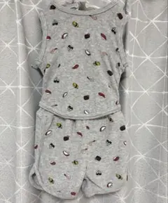 스시 무늬 베이비 파자마 설정 90cm