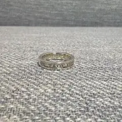 Tiffany & Co.ナローリング 1837 silver92513号 - メルカリ