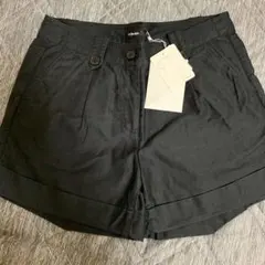 値下げ❗️ルシェルブルーの定番黒ショートパンツ