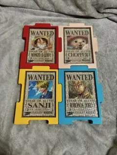ワンピース WANTED ジグソーパズル 4点セット