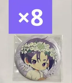 ブルーロック　Flower crown ミニキャラ　缶バッジ　御影玲王