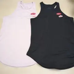 NIKE DRI-FIT タンクトップ2枚　 ブラック、ピンク XSサイズのサムネイル