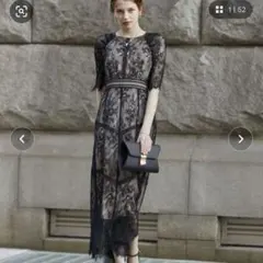 結婚式　レース　お呼ばれドレス　ドリードール