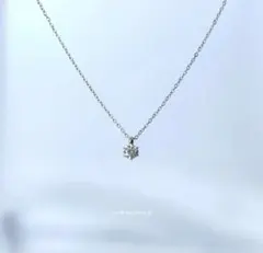 dlvkt様 リクエスト 一粒ダイヤ＊CZネックレス サージカルステンレス