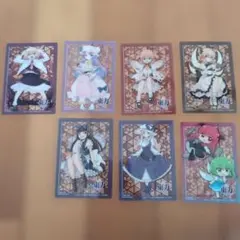 東方Project　カード　7枚セット