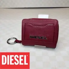 極美品　DIESEL ディーゼル　財布　二つ折り　パスケース付き　M04のサムネイル