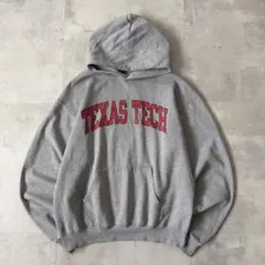 アメリカ規格　champion　プルオーバー パーカー　テキサス　カレッジ　英字