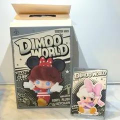 DIMOO WORLD × DISNEY ぬいぐるみキーチェーン