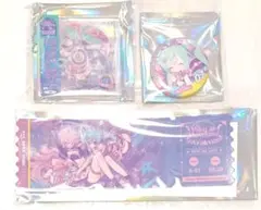 ミク　缶バ　チケット　CD型　アクキー　MUSE DASH　海外　限定