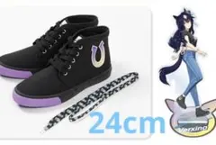 ウマ娘 プリティーダービー×AIRWALK 公式スニーカー ブラック アクスタ付のサムネイル