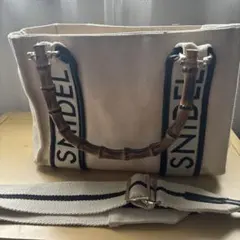 スナイデル SNIDEL ロゴ バンブー バッグ 2way ショルダーのサムネイル