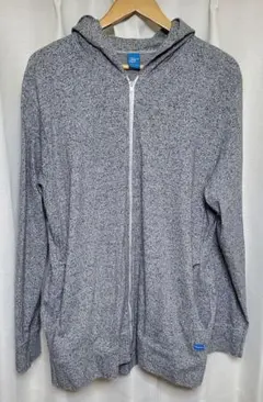 GOOD ON グッドオン ティージップパーカー グレー ExtraLarge