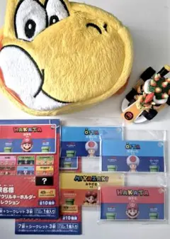 スーパーマリオ×JR九州 駅名標アクリルキーホルダー クッパ 小倉