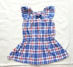 HOT BISCUITS★ホットビスケッツ★ワンピース★半袖★チェック柄★90