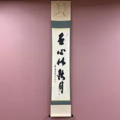 美品 掛け軸 宝林寺 福本積応作「瀧」共箱 禅語 夏掛け - メルカリ