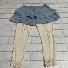 95cm VonPipi スカート付きパンツ　ボトムス　スカッツ