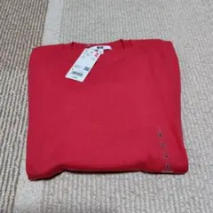 ユニクロ　ウォッシャブルコットンクルーネックセーター