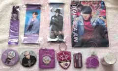 ゴールデンボンバー グッズセット 紫