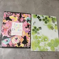 激レア 平成レトロ プロフ帳 2冊 6穴バインダー サイン帳 プロフィール帳