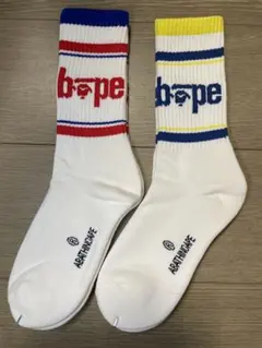 A BATHING APE ソックス 2足セット24-28cmのサムネイル