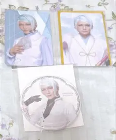 ミュージカル刀剣乱舞 刀ミュ 巴形薙刀 ランダムフォトカード＆缶バッジセット