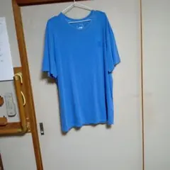 THE NORTH FACE 青 Tシャツ XL