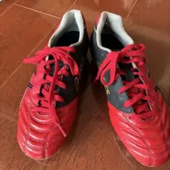 asics サッカーシューズ スパイク 赤/黒