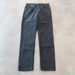 Lee リー 200 W33 ブラックデニム 黒 古着 ボトム 18974