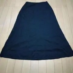 コムサイズム　ブラック ロングスカートのサムネイル
